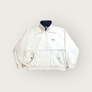 Gear For Sports Vintage FSU Lined Windbreaker Jacket White/Navy